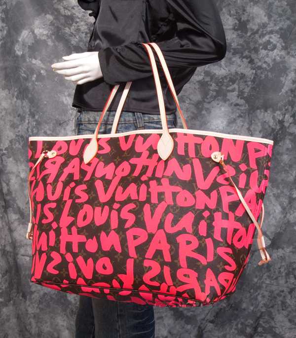 7A Replica Louis Vuitton Monogram Graffiti Neverfull GM M93701
